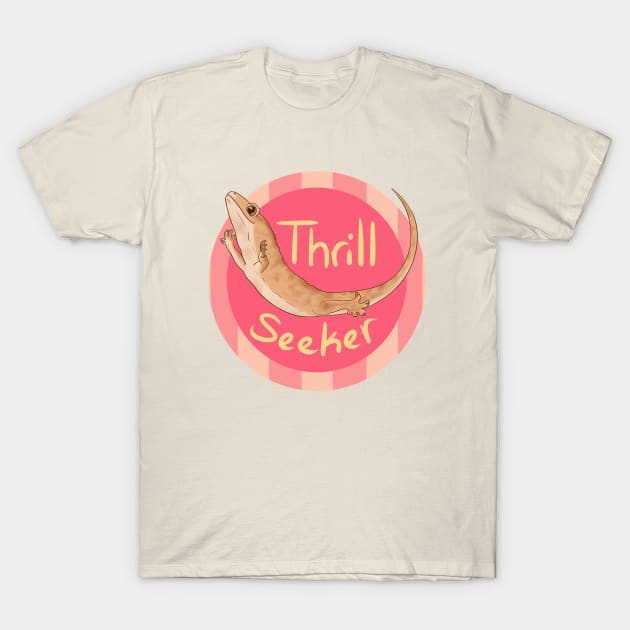 Thrill Seeker! T-Shirt by Kashidoodles